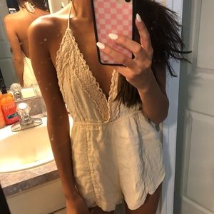 Forever 21-Open back romper